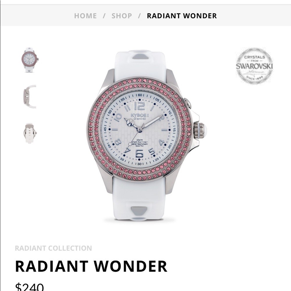 Never worn Kyboe radiant wonder watch